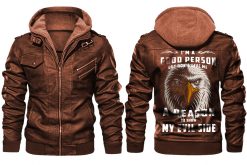PU Leather Jacket – Premium Comfort | Worldwide Shipping | Buyer Protection