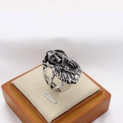 Sons of Anarchy Grim Reaper Stainless Steel Ring | Biker Reaper Scythe Band | Secure Checkout | Tracked Shipping | 7-Day Easy Returns - Image 3